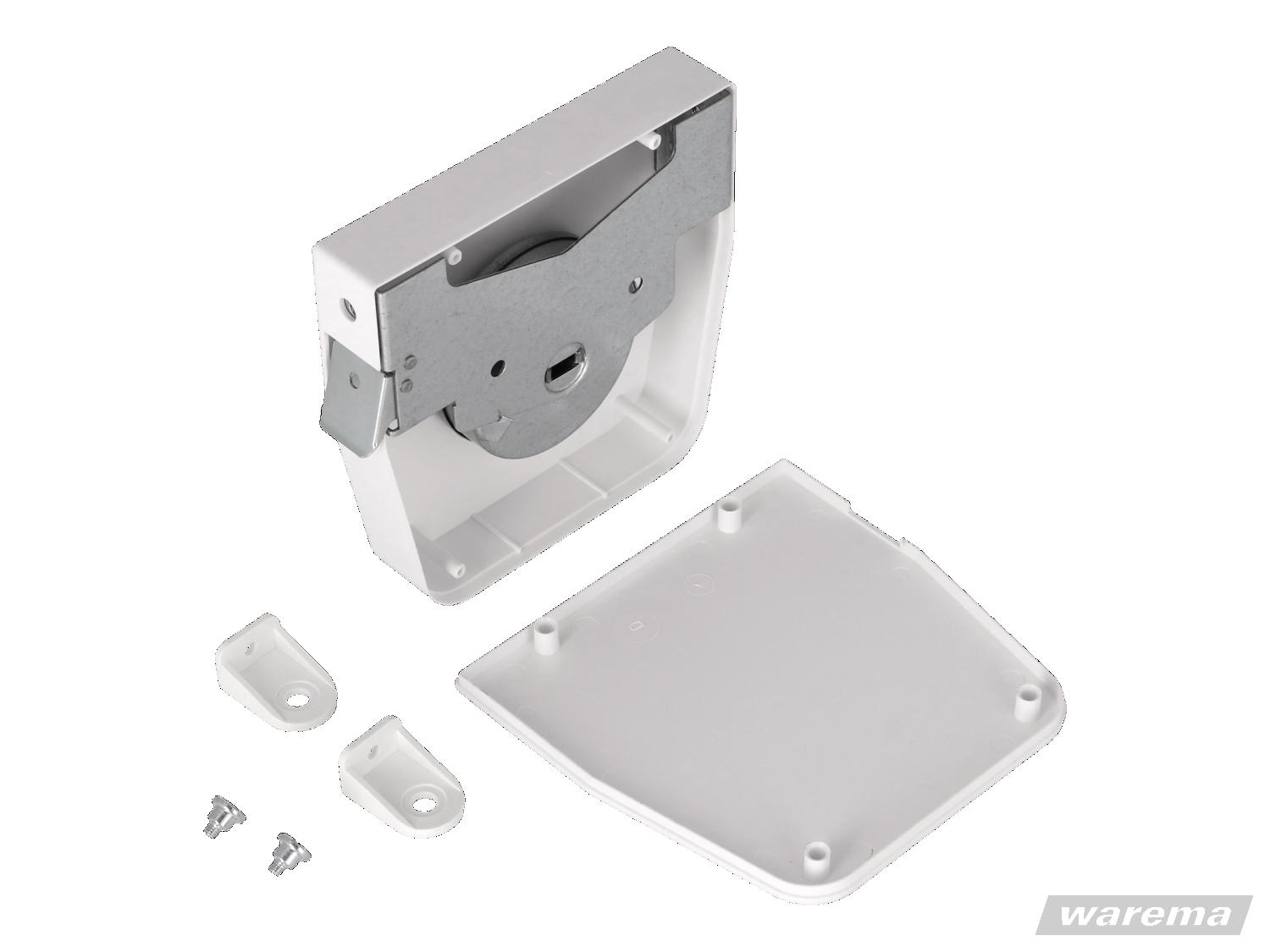 WAREMA • Gurtwickler schwenkbar, weiß, für Gurt 23 mm, ohne Gurt
