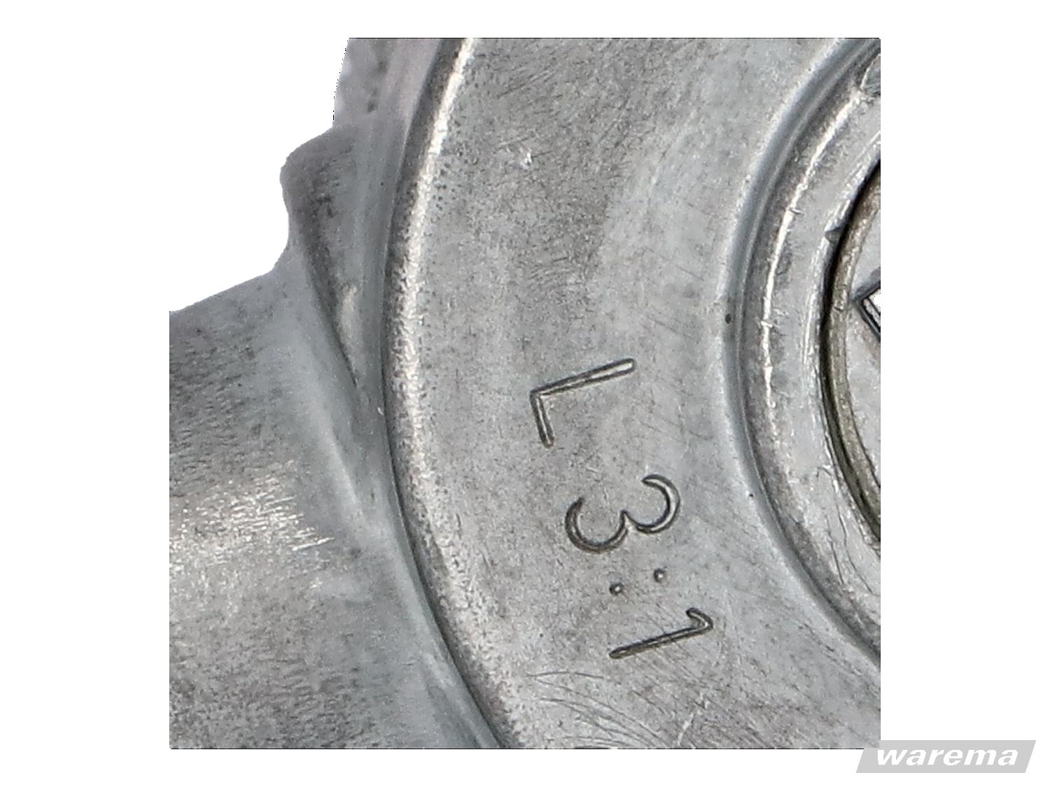 WAREMA • Beipack Getriebe 3:1, links, mit Zapfen, mit 6 mm Vierkant