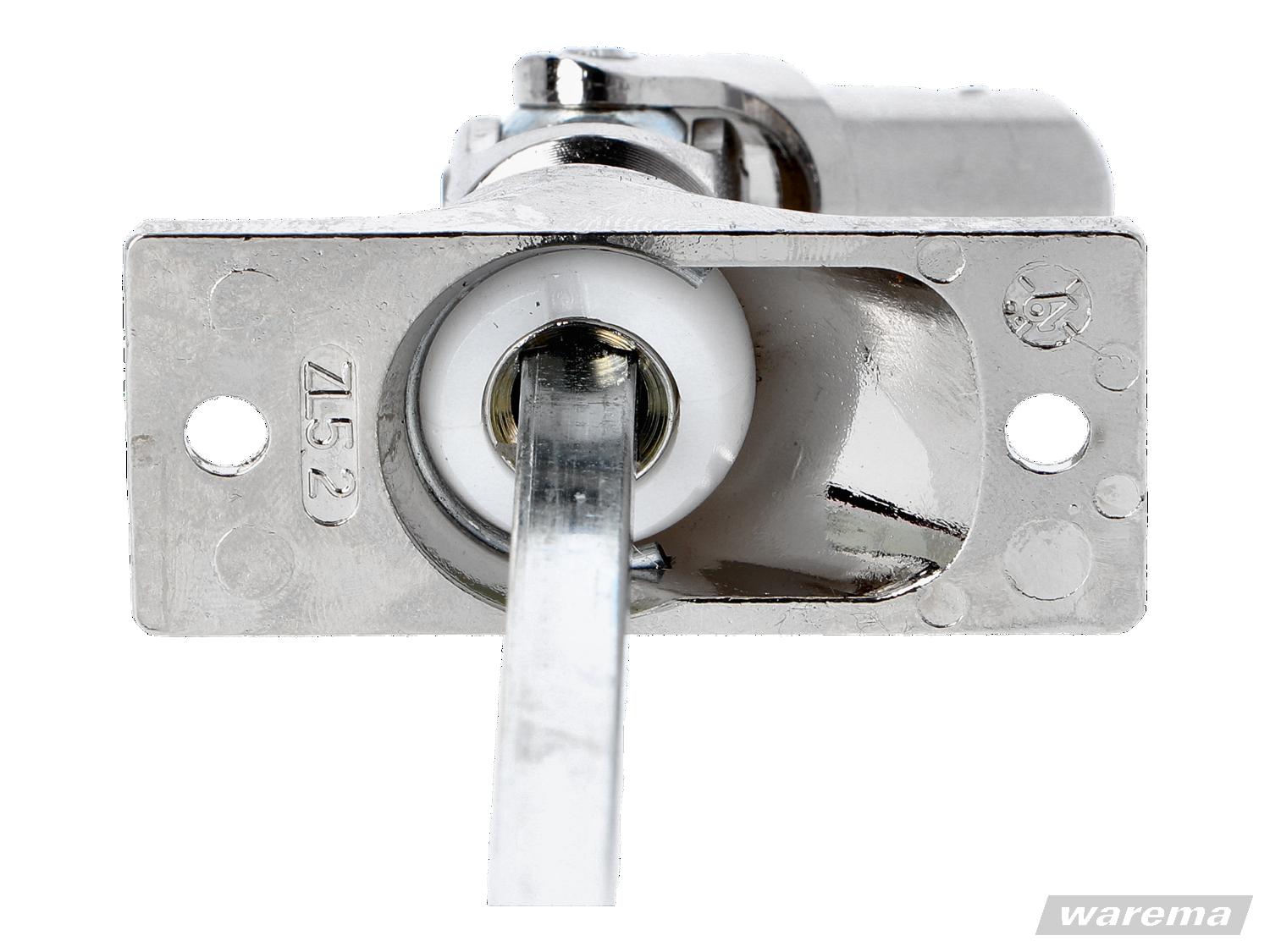 WAREMA • Gelenklager 35 - 54 Grad, mit Zapfen d12,9 mm, 6 mm Vierkant, 300 mm