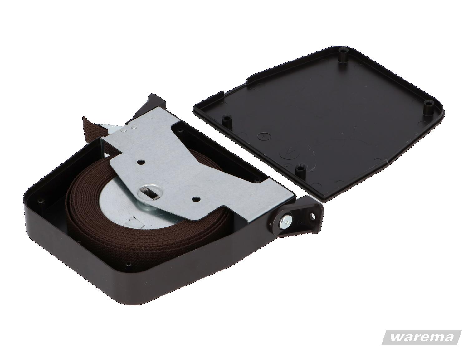 WAREMA • Gurtwickler schwenkbar, braun, für Gurt 23 mm
