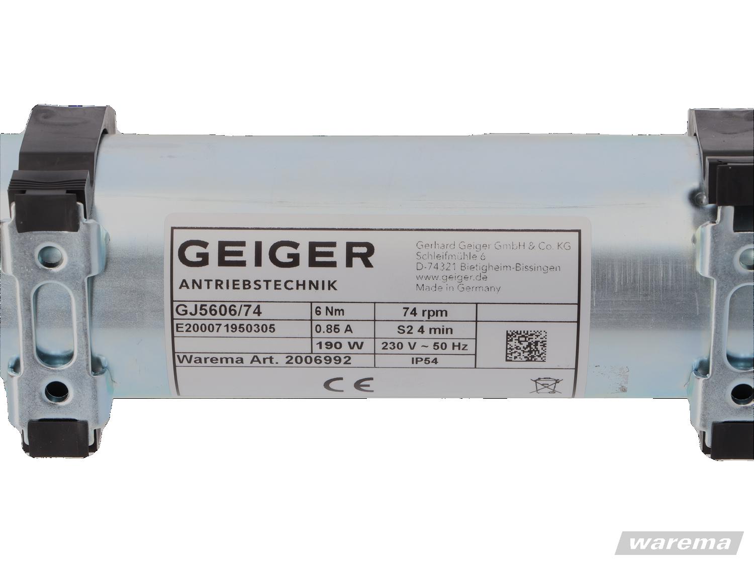 Blockmotor GJ5606 74-6-74L, 230V, 50Hz