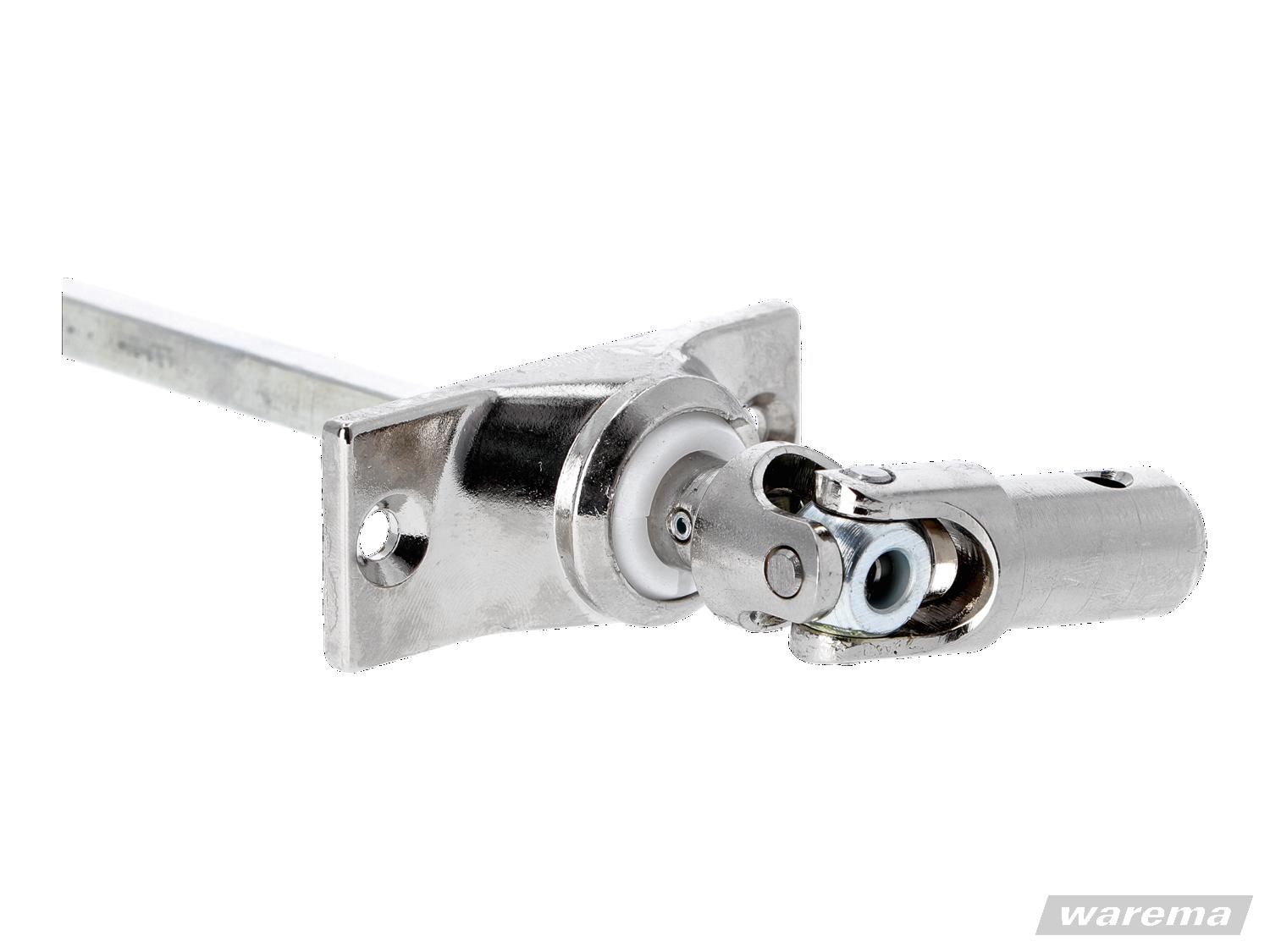 WAREMA • Gelenklager 35 - 54 Grad, mit Zapfen d12,9 mm, 6 mm Vierkant, 300 mm