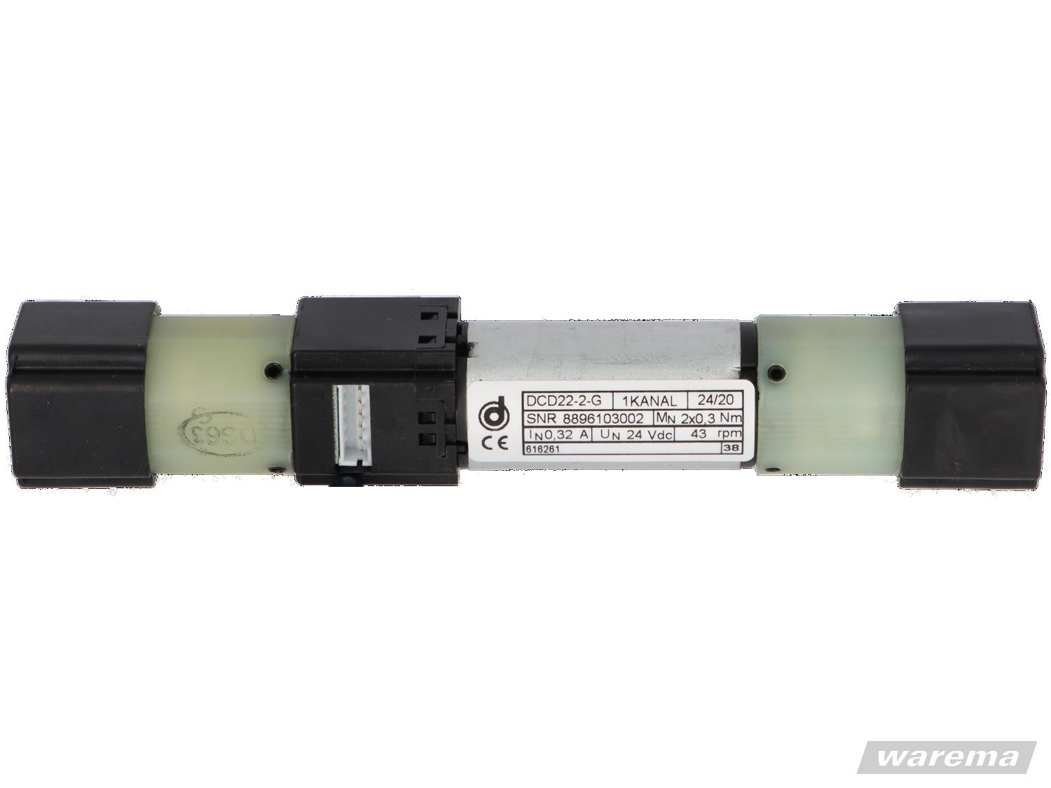 Blockmotor DCD22-2-G 0,6 Nm, 32 U/min, 24VDC