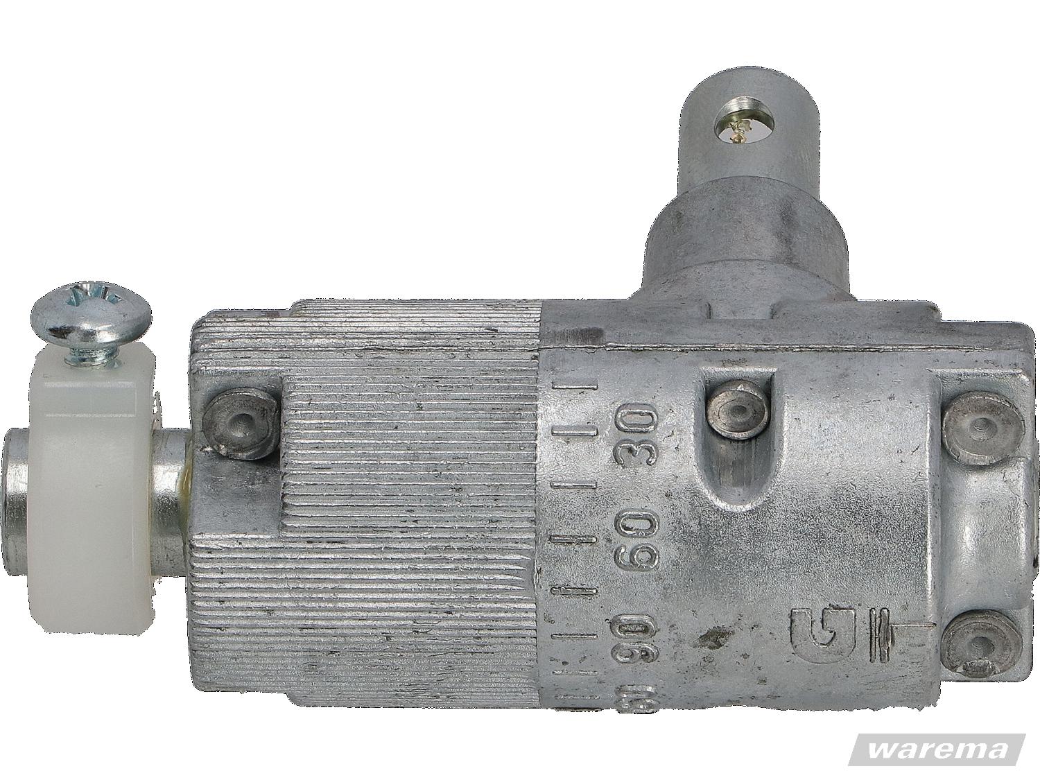 WAREMA • Getriebe 1,2:1, links, mit Zapfen, mit 6 mm Vierkant