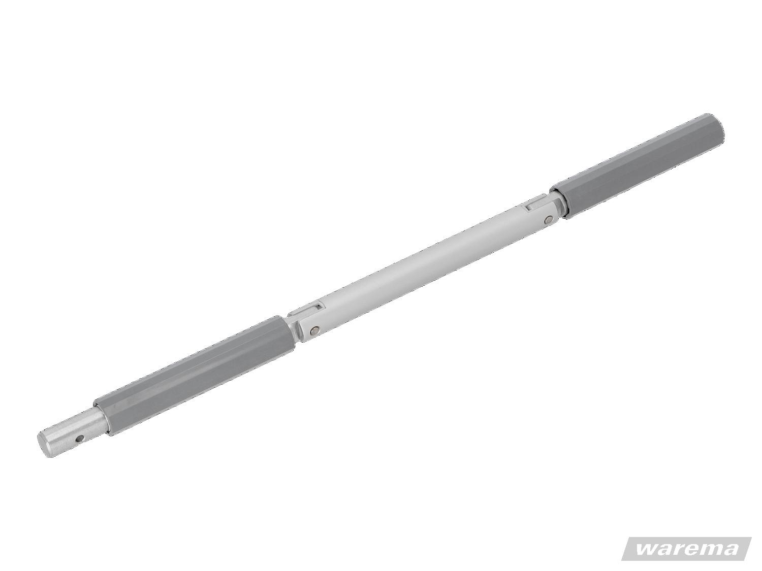 WAREMA • Kurbel D16 mm, Vierkant, Zapfen 12,9 mm, Ausladung 140 mm