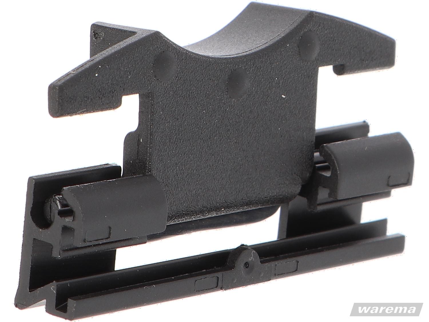 WAREMA • Klemmhalter  für Winkellasche, schwarz