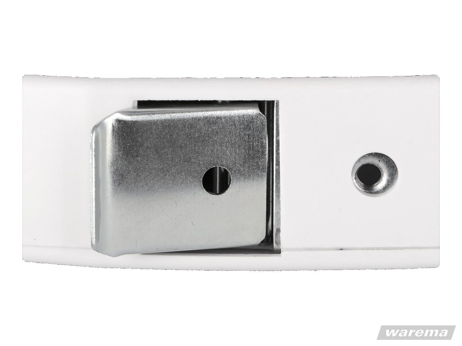 WAREMA • Gurtwickler schwenkbar, weiß, für Gurt 23 mm, ohne Gurt