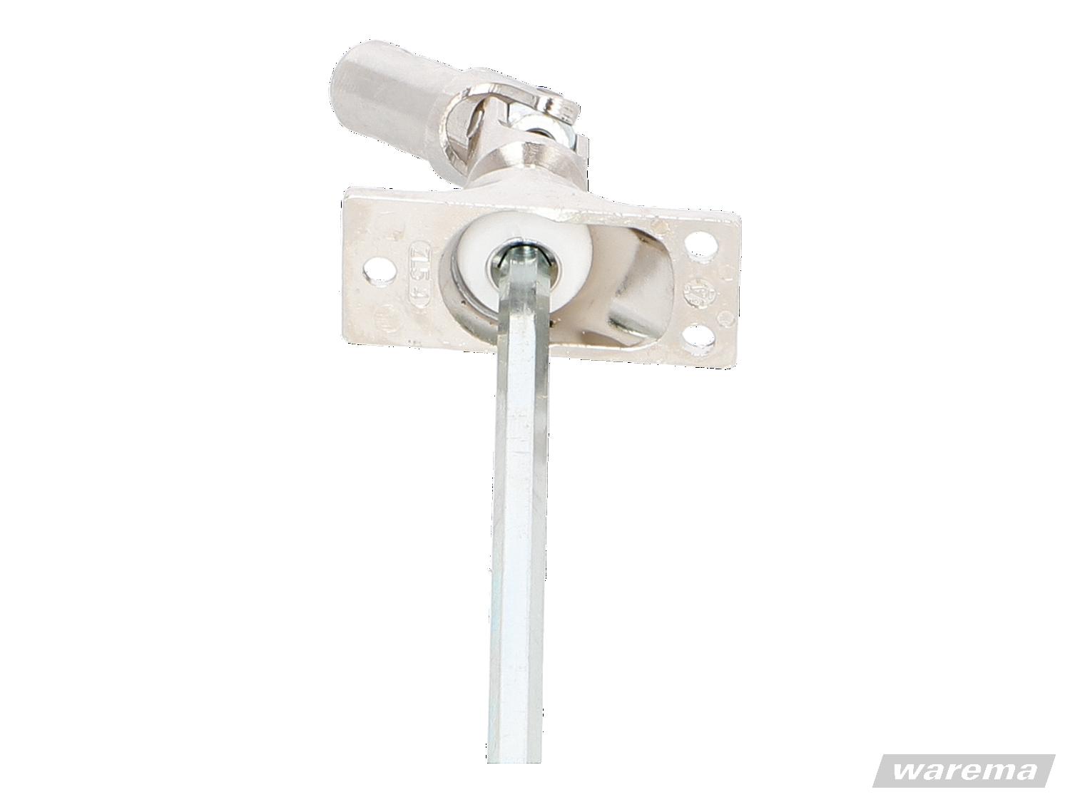 WAREMA • Gelenklager 35 - 54 Grad, mit Zapfen d12,9 mm, 6 mm Sechskant, 300 mm