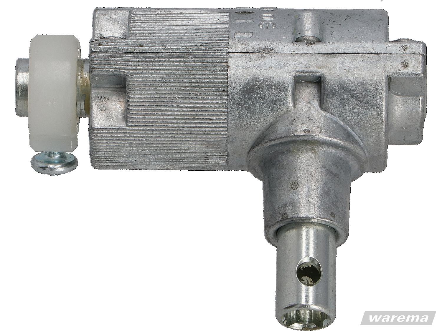 WAREMA • Getriebe 1,2:1, links, mit Zapfen, mit 6 mm Vierkant