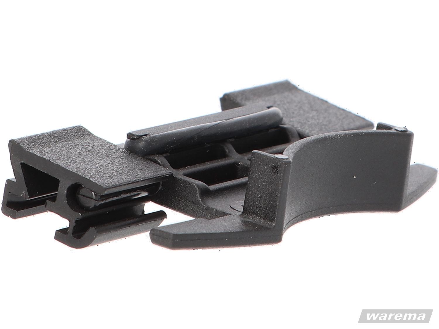 WAREMA • Klemmhalter  für Winkellasche, schwarz