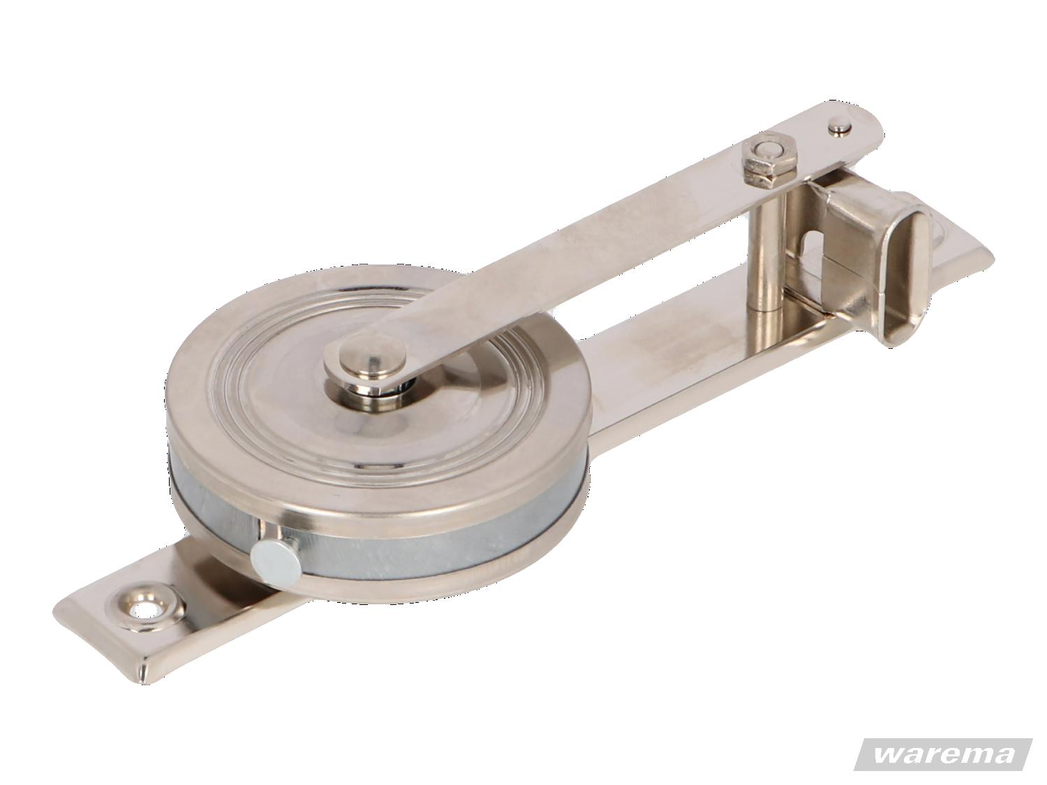 Gurtwickler feststehend, für Gurt 23mm, messing