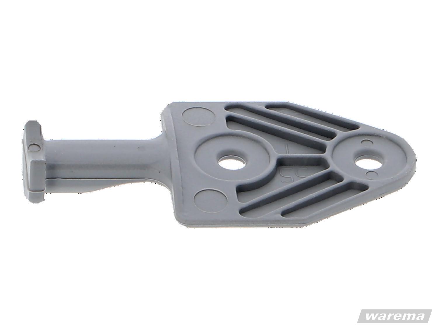WAREMA • Führungsnippel 45,6 mm, grau