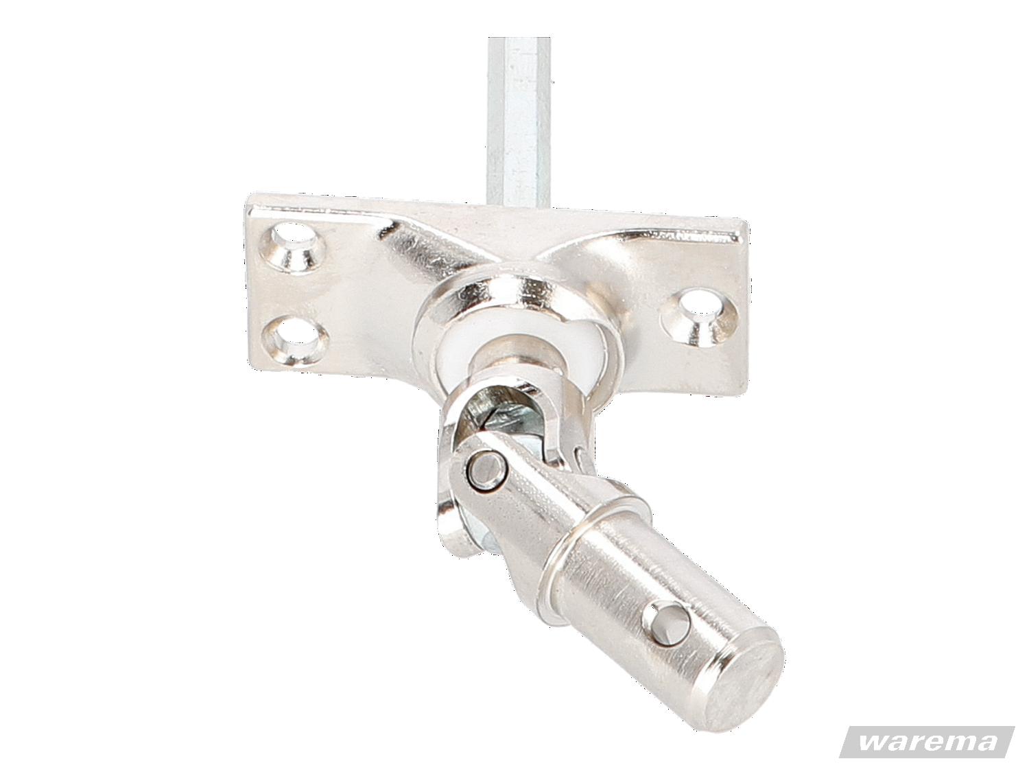 WAREMA • Gelenklager 35 - 54 Grad, mit Zapfen d12,9 mm, 6 mm Sechskant, 300 mm