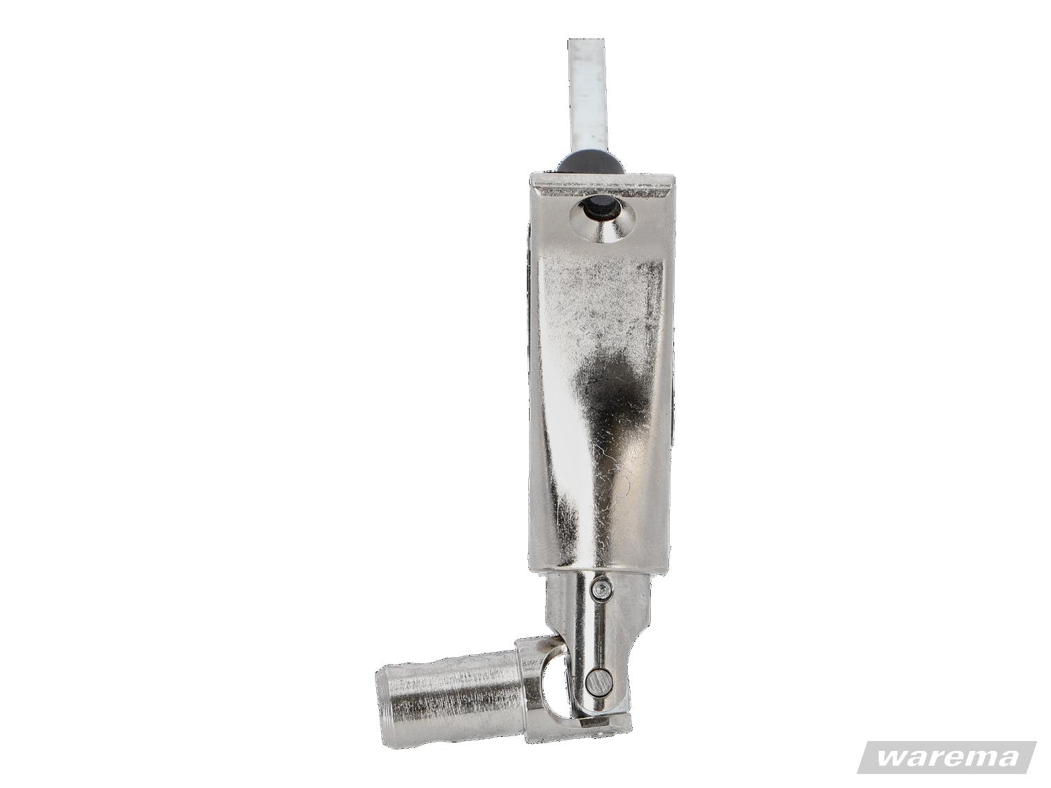 WAREMA • Gelenklager mit thermische Trennung, 0 - 45 Grad,  mit Zapfen d12,9 mm, 6 mm Vierkant, 700 mm