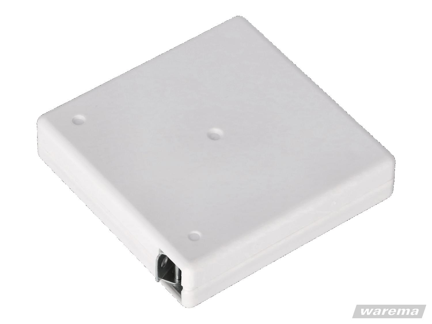 WAREMA • Gurtwickler Aufputz, weiß, für Gurt 14 mm, ohne Gurt