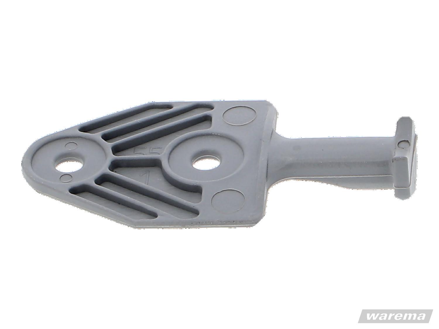WAREMA • Führungsnippel 45,6 mm, grau