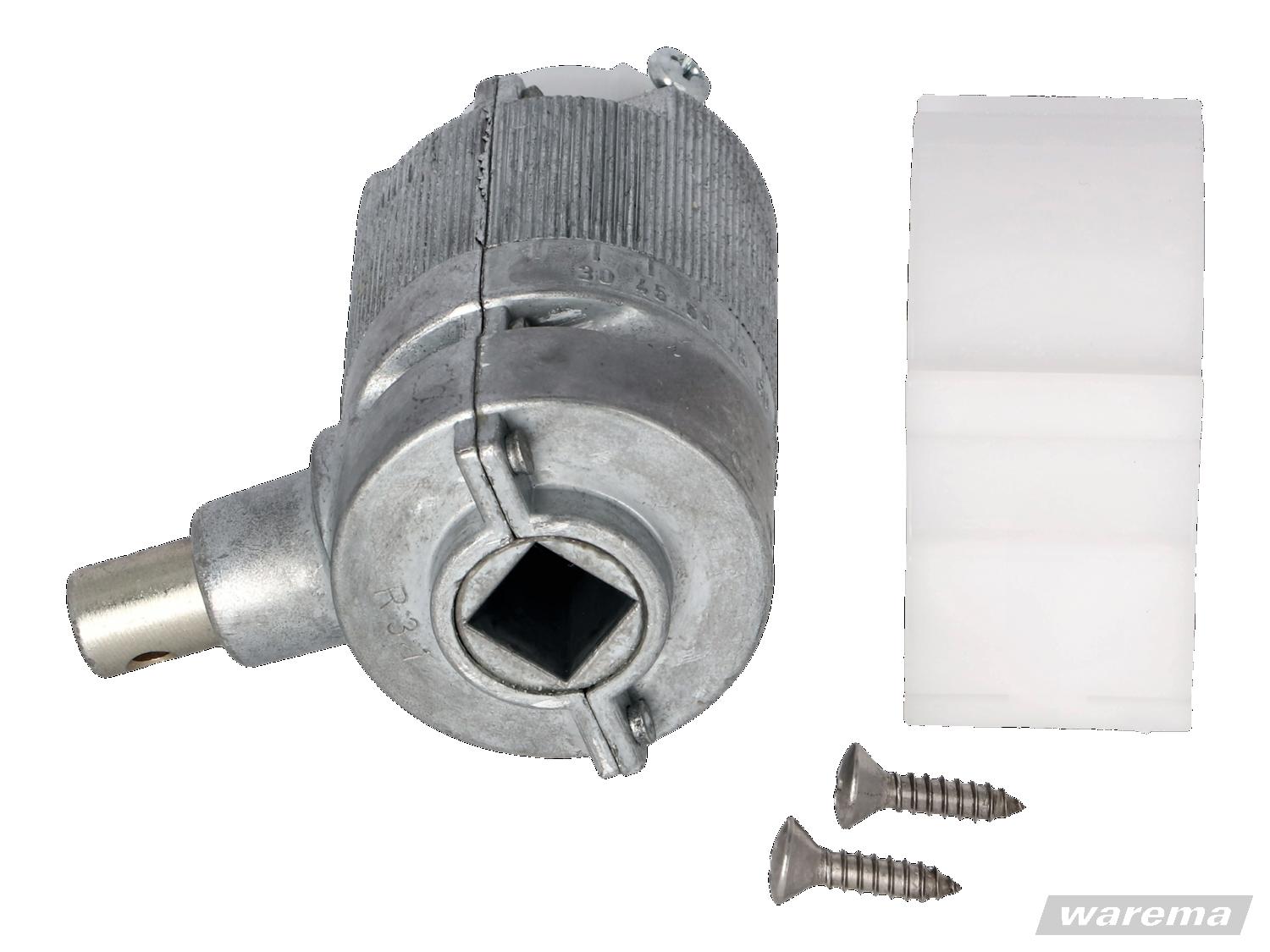 WAREMA • Beipack Getriebe 3:1, rechts, mit Zapfen, mit 6 mm Sechskant