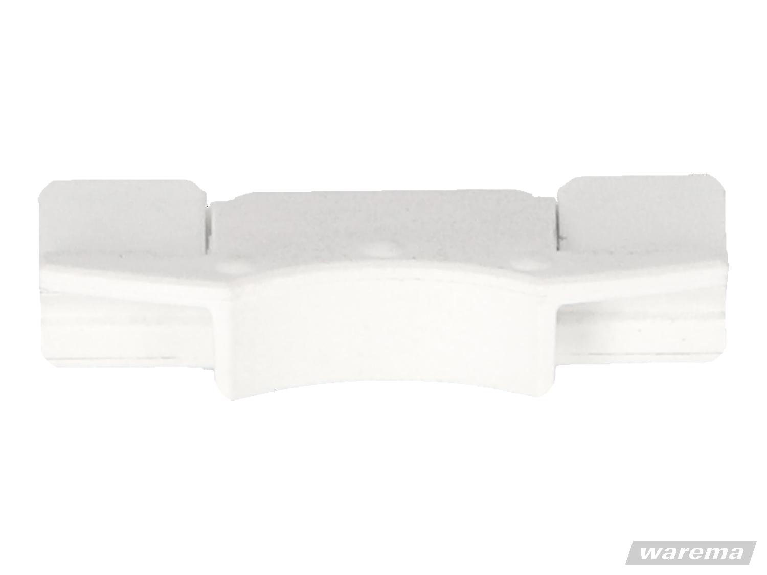 WAREMA • Klemmhalter  für Winkellasche, weiß