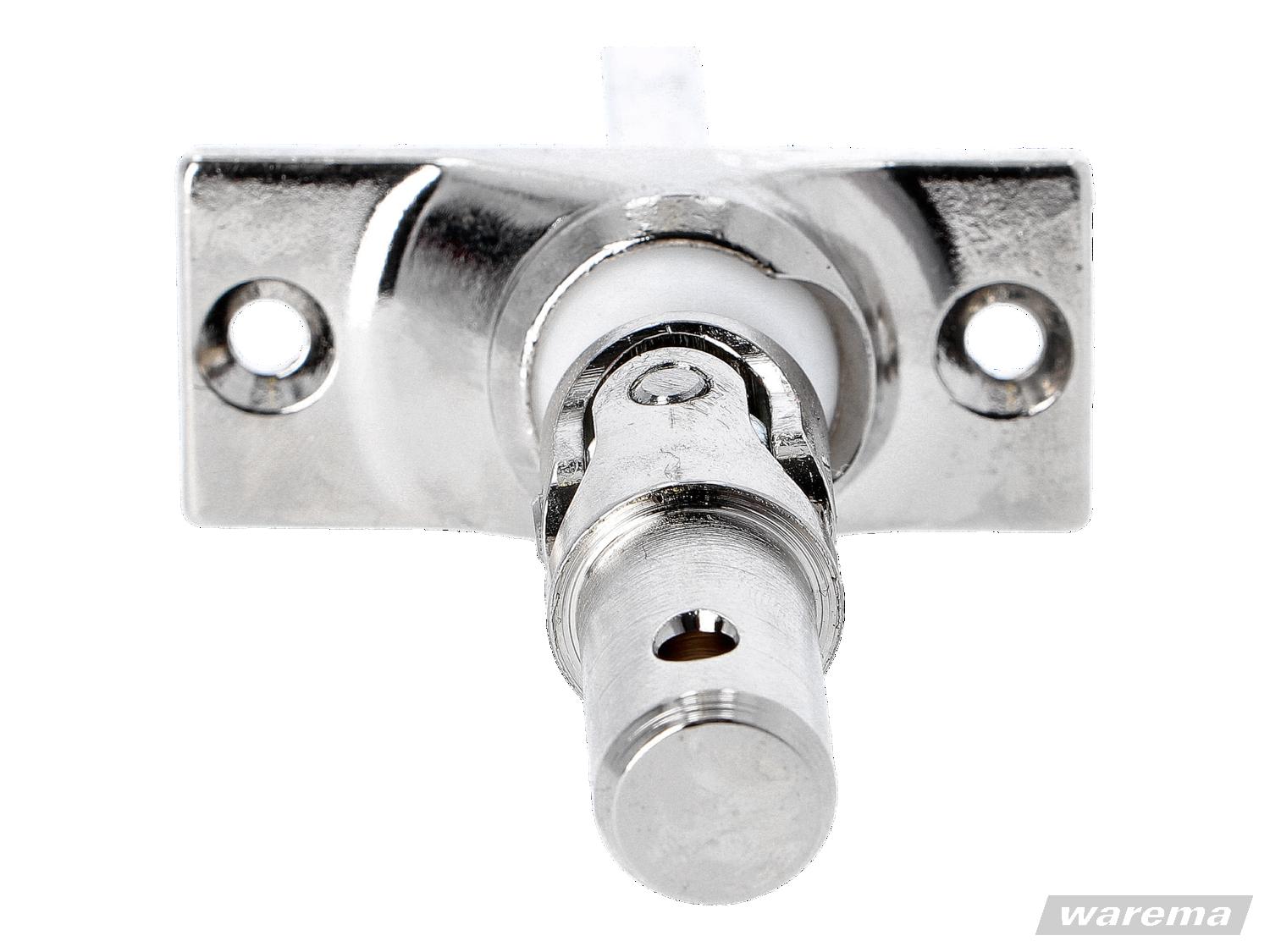 WAREMA • Gelenklager 35 - 54 Grad, mit Zapfen d12,9 mm, 6 mm Vierkant, 300 mm