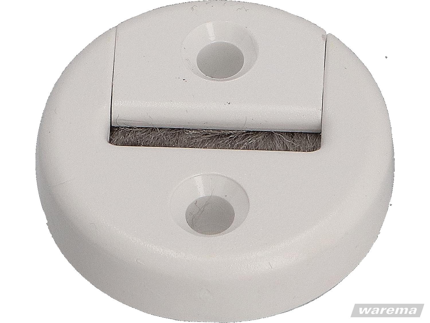 WAREMA • Gurtdurchführung senkrecht, mit Bürste, für Gurt 23 mm