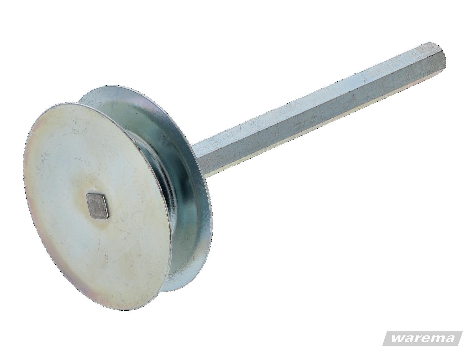 WAREMA • Gurtscheibe D78 mm, für Gurt 14 mm, teleskopierbar