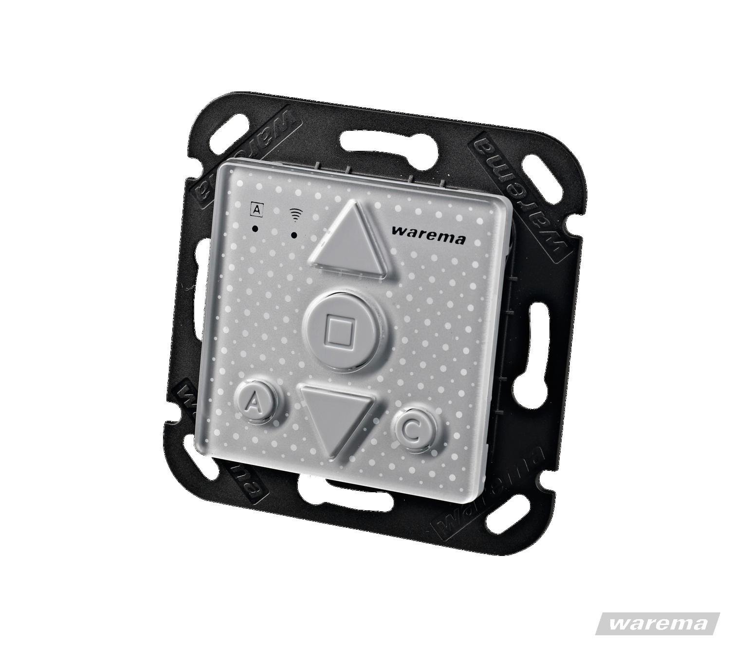WAREMA • Wandsender WMS  basic silber