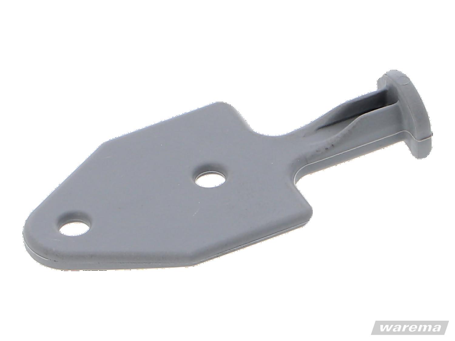 WAREMA • Führungsnippel 45,6 mm, grau